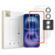 Tech-Protect Easy Set+ 3-pack tempered glass for iPhone 17 - transparent