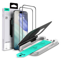 ESR UltraFit Tempered Glass 2-pack for iPhone 16 Pro / 17 - transparent