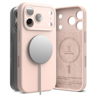 Ringke Silicone Magnetic MagSafe Case for iPhone 17 Pro Max - Pink
