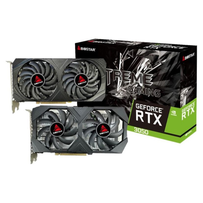 Biostar VGA PCIE16 RTX3050 6GB GDDR6/VN3516RF68 BIOSTAR