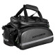 Rockbros A6-6 bicycle bag for trunk, 35 l, with fold-out pockets - black