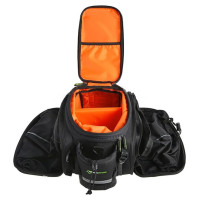 Rockbros A6-6 bicycle bag for trunk, 35 l, with fold-out pockets - black