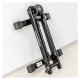 Rockbros 27210001001 Folding Bicycle Stand - Black