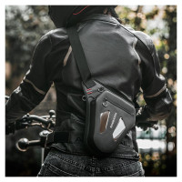 Rockbros Motorcycle Bag for Leg, Thigh, Waist, Shoulder - Black
