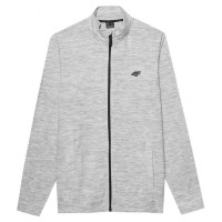 4F Sweatshirt 4F M 4FSS23TFLEM052 cool light gray melange (XXL)