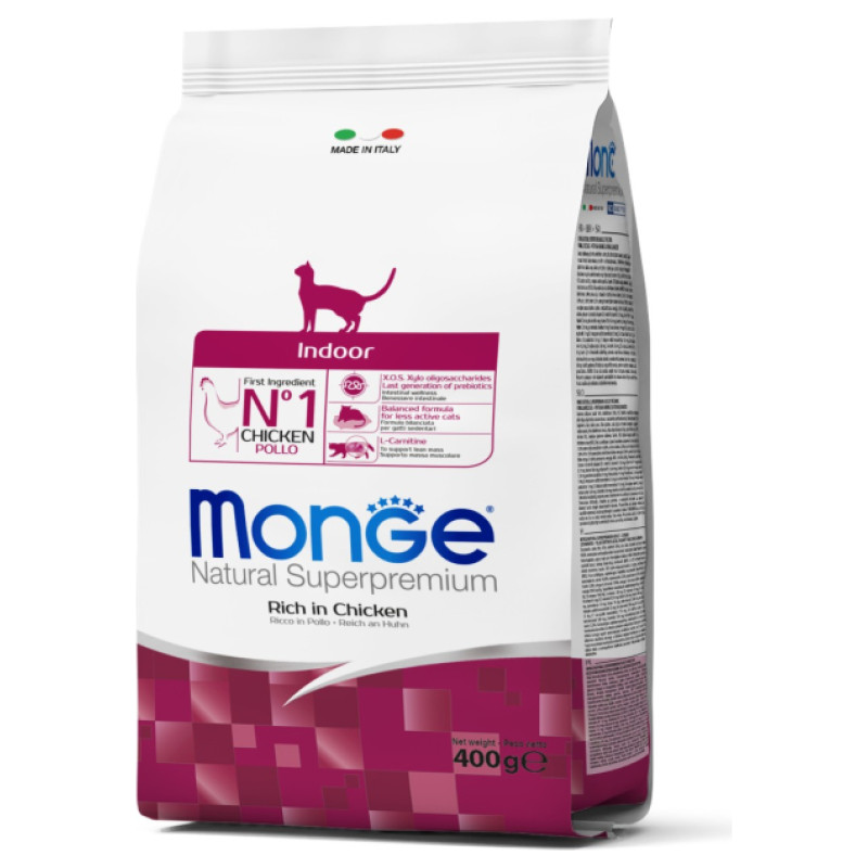 Monge Cat Indoor Rich in Chicken 0,4 kg