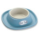 Georplast Plastmasas bļoda ar gumijas paliktni SOFT TOUCH 20x3,5cm, daž.krāsas