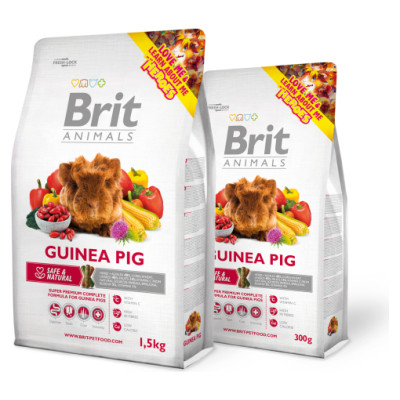 Brit Animals Guinea Pig complete 1,5 kg barība jūrascūciņām