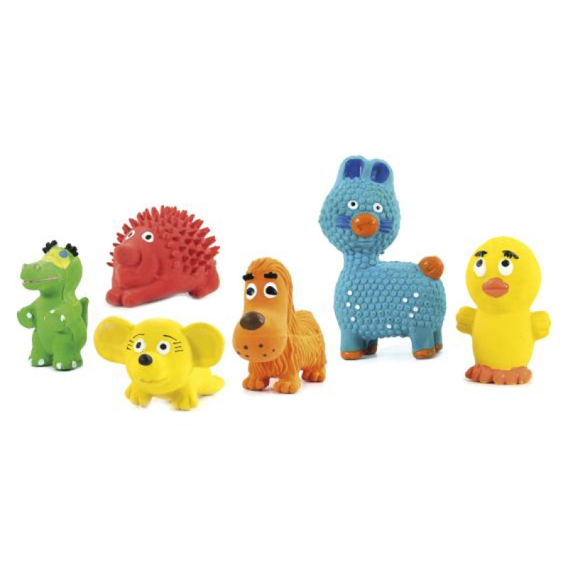 Record Rotaļlieta suņiem ar pīkstuli Tiny Toy 6-9cm