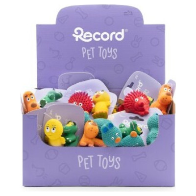 Record Rotaļlieta suņiem ar pīkstuli Tiny Toy 6-9cm
