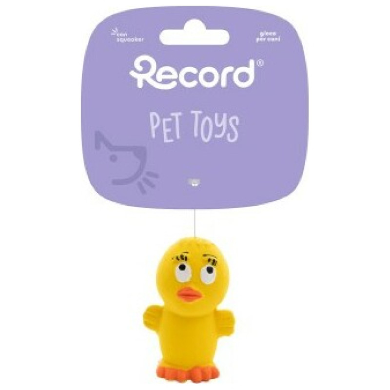 Record Rotaļlieta suņiem ar pīkstuli Tiny Toy 6-9cm