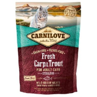 Carnilove Fresh Carp & Trout Sterilised for Adult 2 kg barība kaķiem