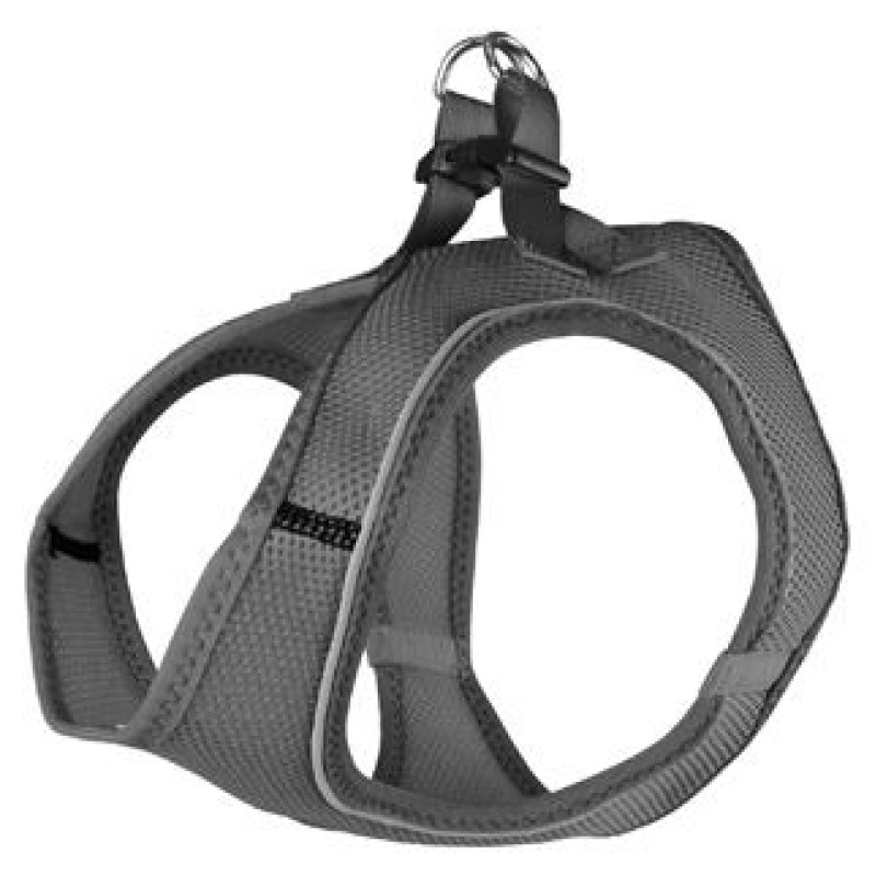 Flamingo kru&scaron;u siksna suņiem BENTO GREY XXL 56-62CM