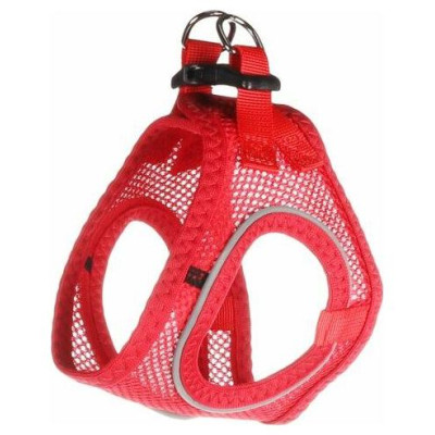 Flamingo kru&scaron;u siksna suņiem BENTO RED XS 30-32CM