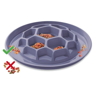 Georplast Plastmasas bļoda Slow Food Honey, cm.32x32x6h, neslīdo&scaron;a