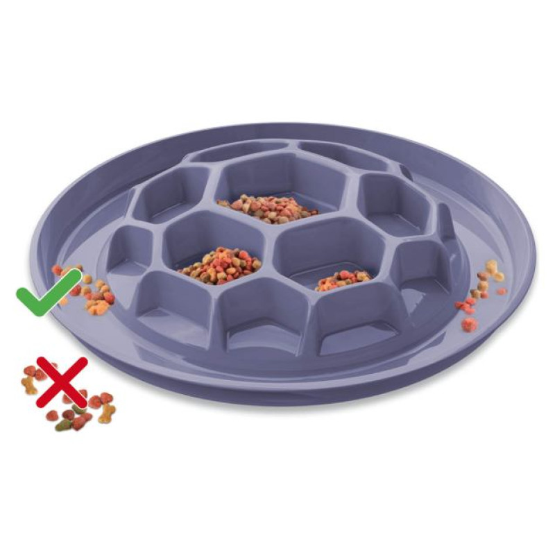 Georplast Plastmasas bļoda Slow Food Honey, cm.32x32x6h, neslīdo&scaron;a