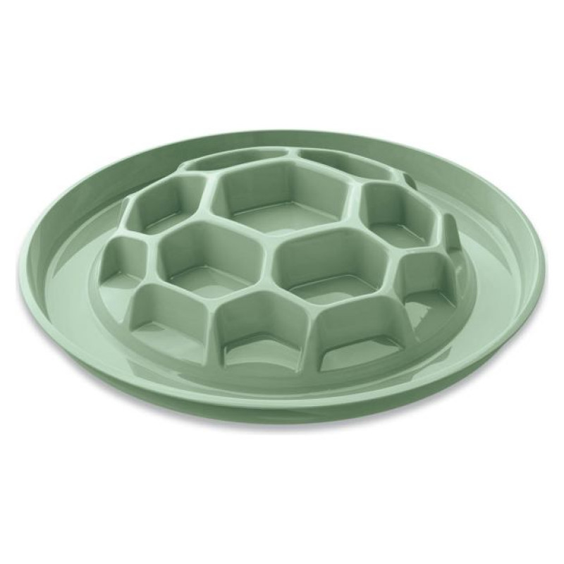 Georplast Plastmasas bļoda Slow Food Honey, cm.32x32x6h, neslīdo&scaron;a