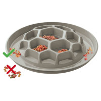 Georplast Plastmasas bļoda Slow Food Honey, cm.32x32x6h, neslīdoša