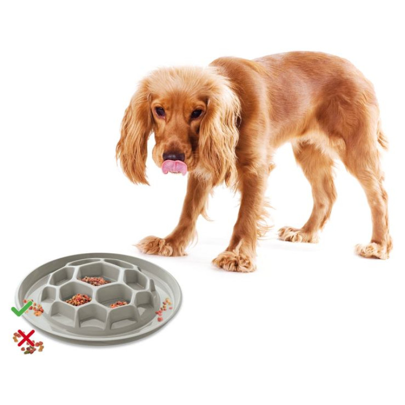 Georplast Plastmasas bļoda Slow Food Honey, cm.32x32x6h, neslīdo&scaron;a