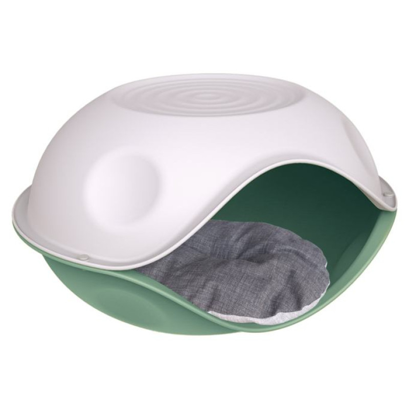 Georplast Plastmasas guļvieta Duck Plain ar spilvenu cm.57x48x32