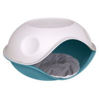 Georplast Plastmasas guļvieta Duck Plain ar spilvenu cm.57x48x32