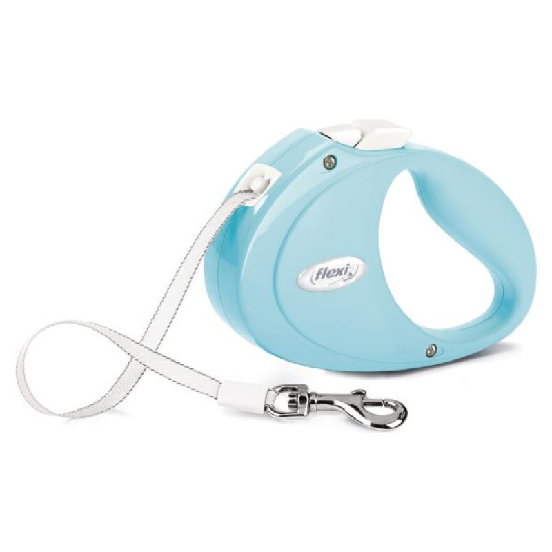 Flexi Puppy Taps 2 m light blue - pavada kucēniem