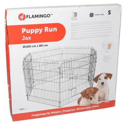 Flamingo nožogojums PUPPY RUN 160cm JAX h.80cm