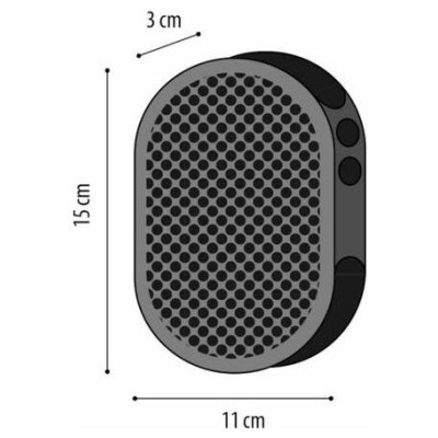 Flamingo ķemme-cimdiņ&scaron; GROOMING GLOVE 11x15x3 cm