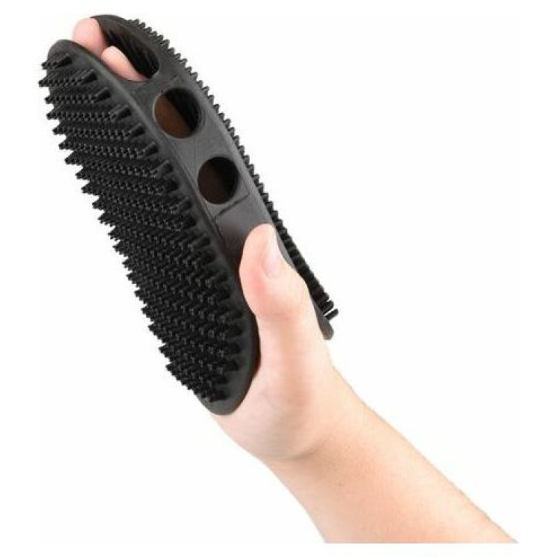 Flamingo ķemme-cimdiņ&scaron; GROOMING GLOVE 11x15x3 cm