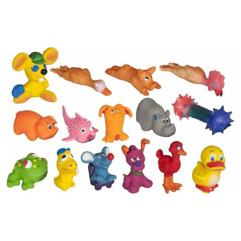 Flamingo lateksa rotaļlieta suņiem JOYTOYS 7cm