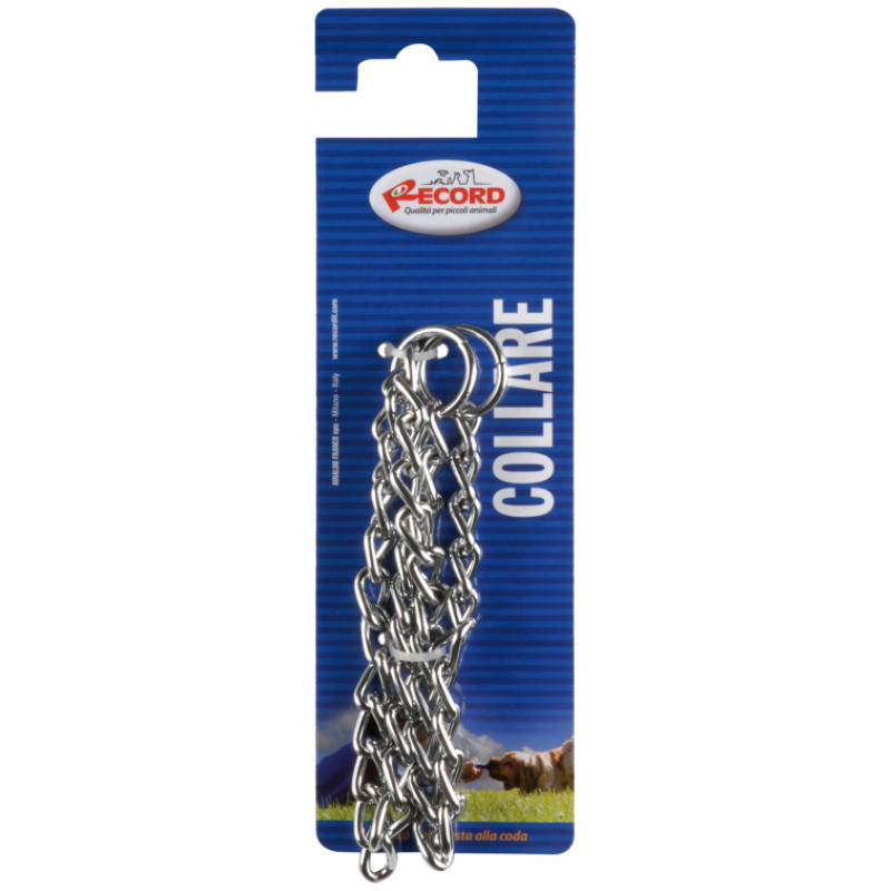 Record Hromēta cilpveida kakla siksna ECONOMY 55x2cm