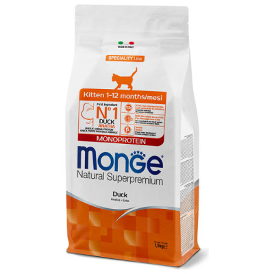 Monge Cat Kitten Monoprotein Duck 0,4 kg