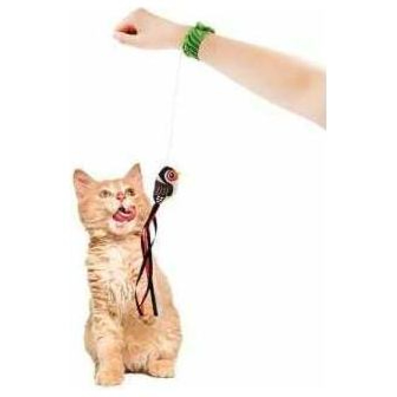 Record Interaktīva kaķa rotaļlieta Bracelet Rabbit 60,5 cm