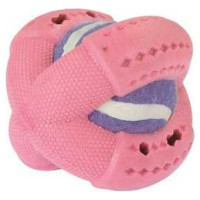 Record Rotaļlieta suņiem Saturn Ball Pink 9 cm