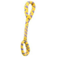 Record Rotaļlieta suņiem Pile Style Yellow, Lilac L - 90 cm