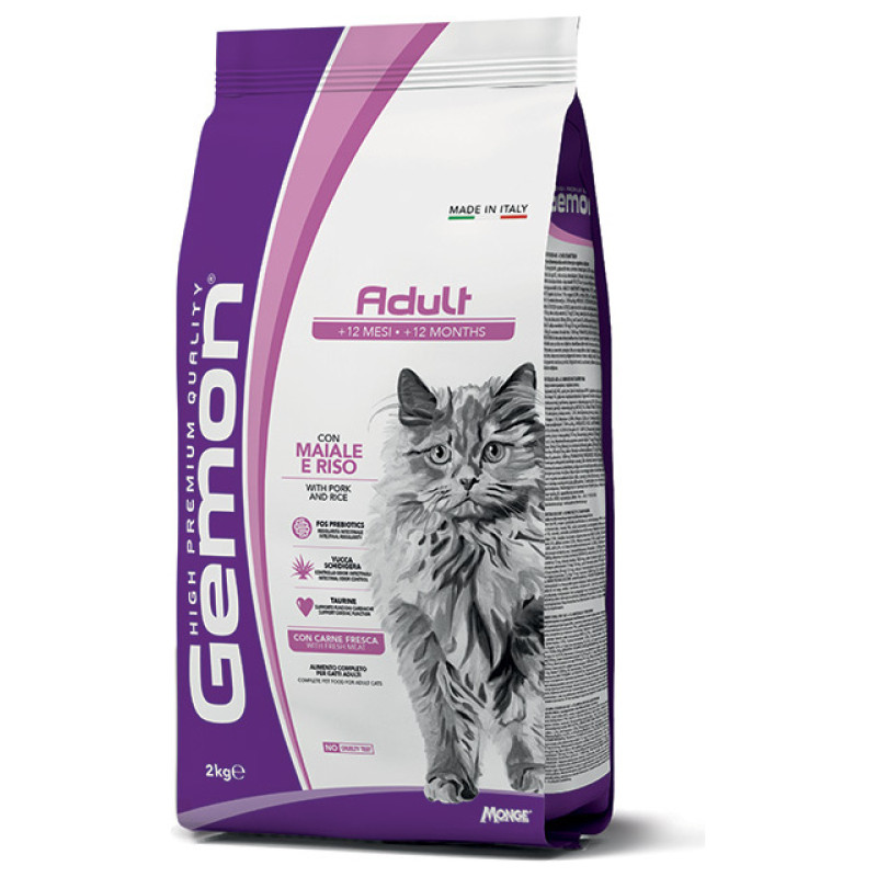 Gemon Cat Adult with Pork and Rice 2 kg