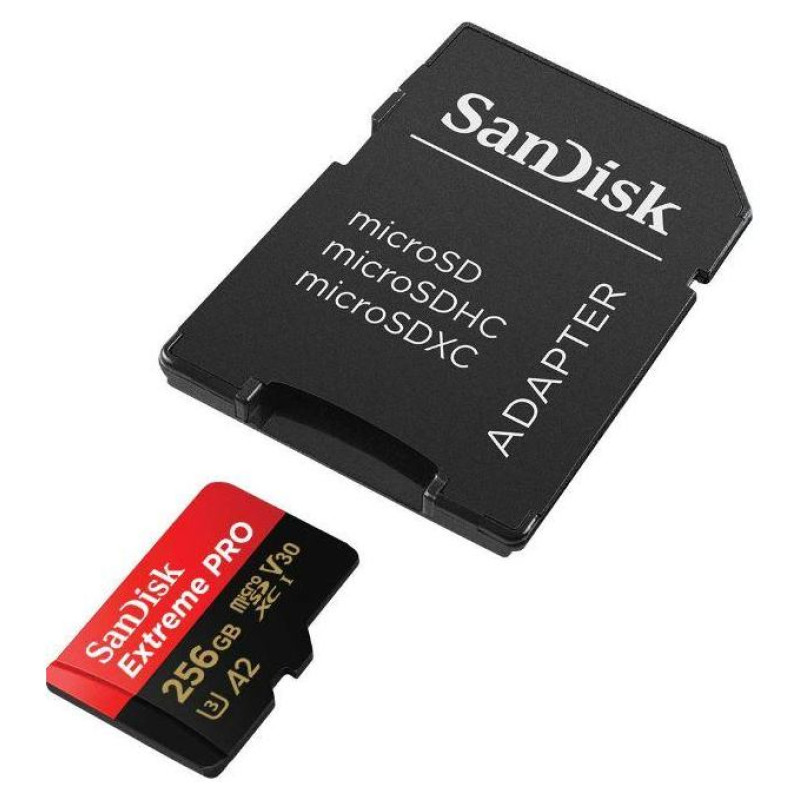 Sandisk MEMORY MICRO SDXC 256GB UHS-I/W/A SDSQXCD-256G-GN6MA SANDISK