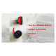 V.silencer Ture Wireless Earbuds Black/Red