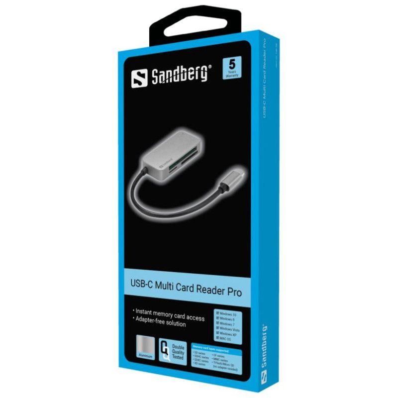 Sandberg 136-38 Multi Card Reader Pro