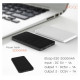 Eloop E30 Mobile Power Bank 5000mAh black