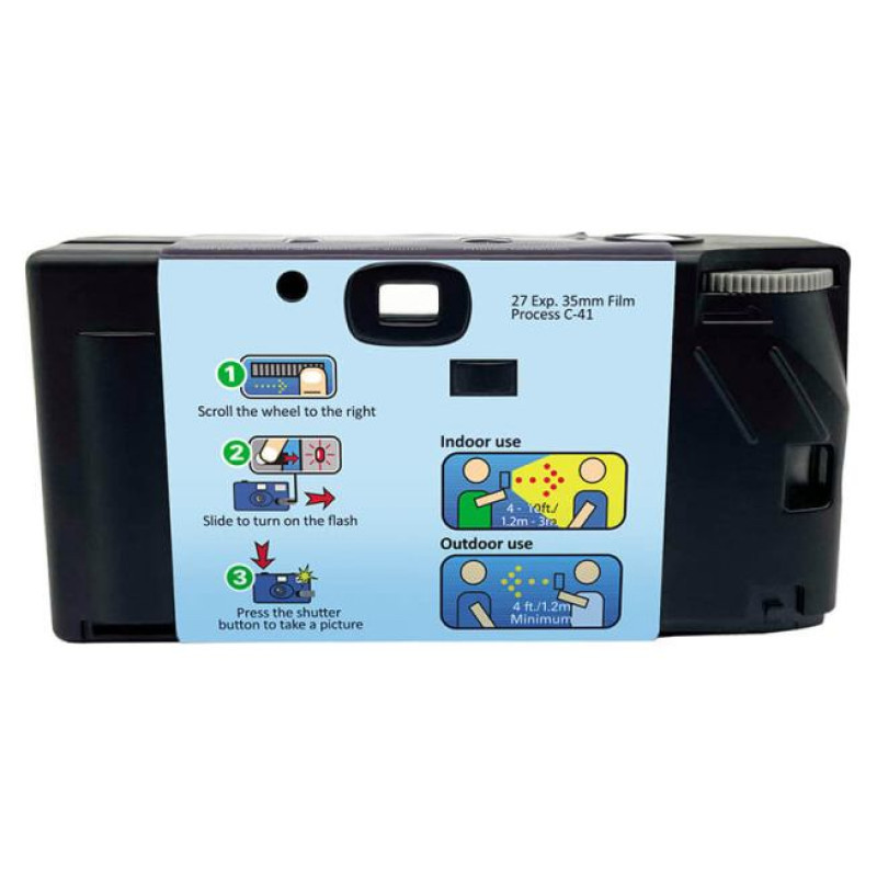 Gt Photo Realishot Flash Single Use Camera 27 Photos