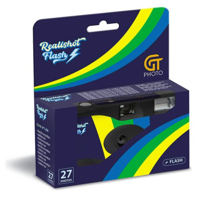 Gt Photo Realishot Flash Single Use Camera 27 Photos