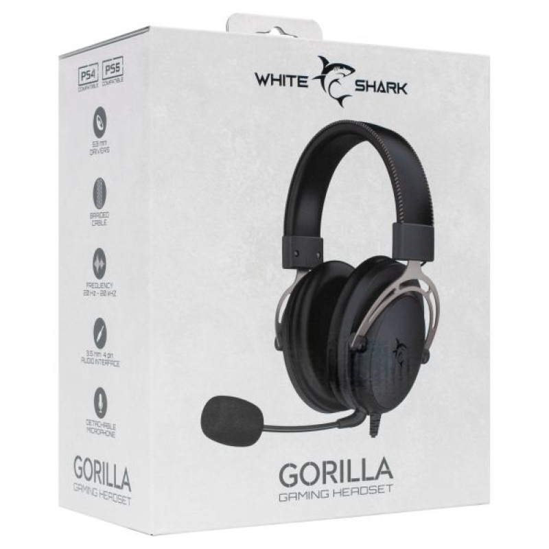 White Shark GH-2341 Gorilla Black/Grey