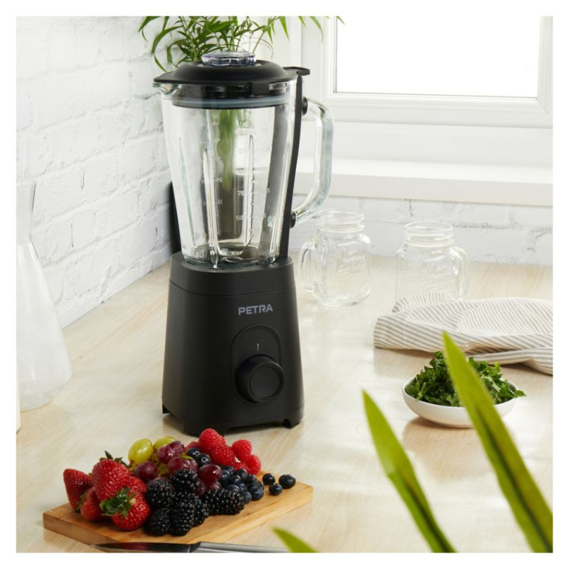 Petra PT5531MBLKVDE Glass Jug blender black