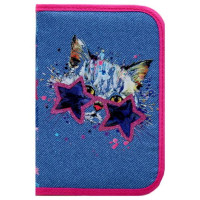 Hama 00139125 Crazy Cat, 21 cm x 17 cm, Blue/Pink