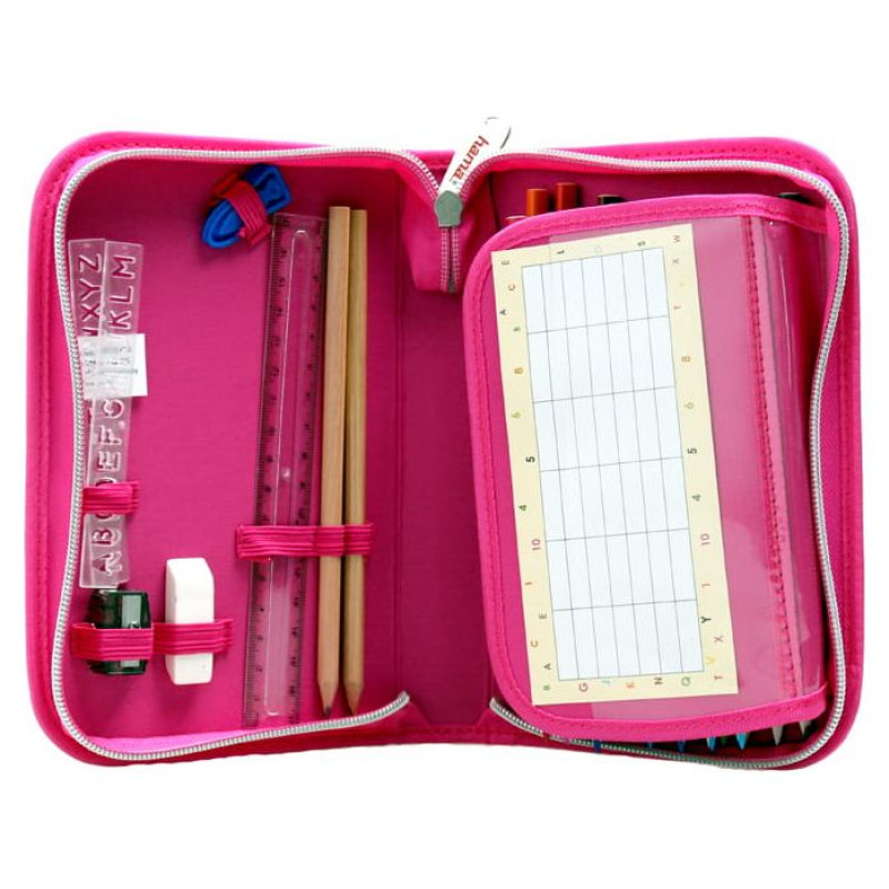 Hama 00139125 Crazy Cat, 21 cm x 17 cm, Blue/Pink