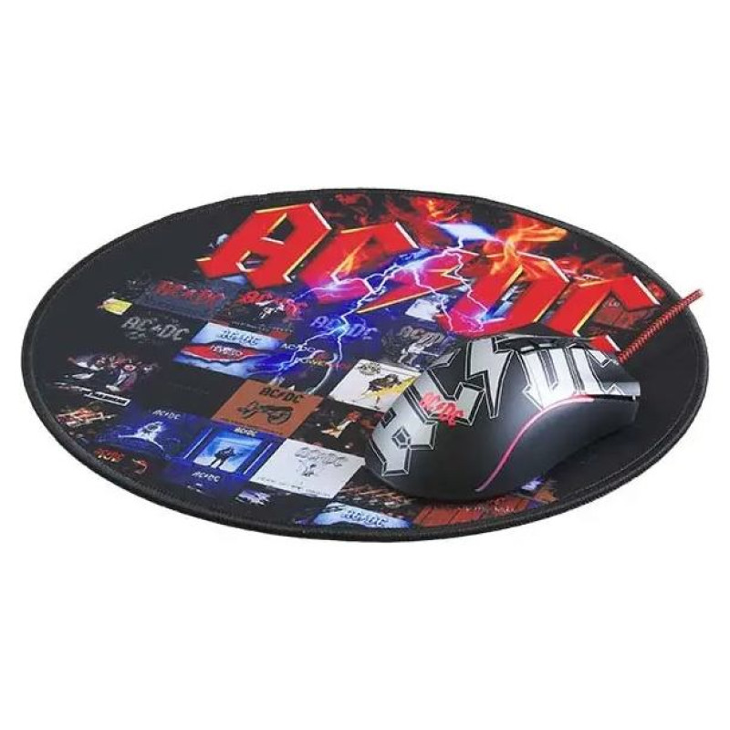 Subsonic Gaming Mouse Pad AC/DC