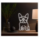 Manta SNL66WH Style Neon Lights FRENCH BULLDOG White