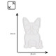 Manta SNL66WH Style Neon Lights FRENCH BULLDOG White