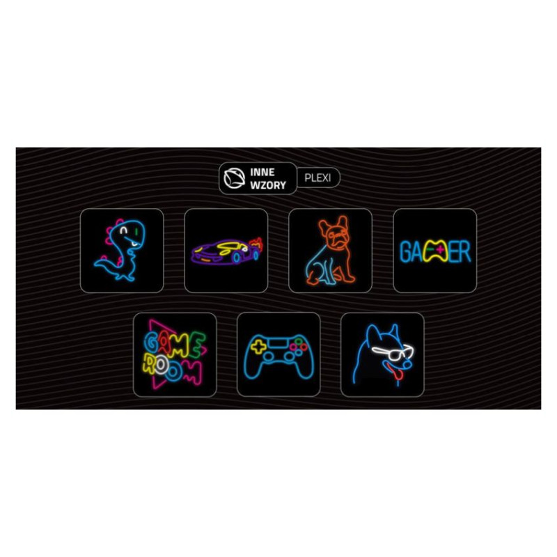 Manta SNL66WH Style Neon Lights FRENCH BULLDOG White